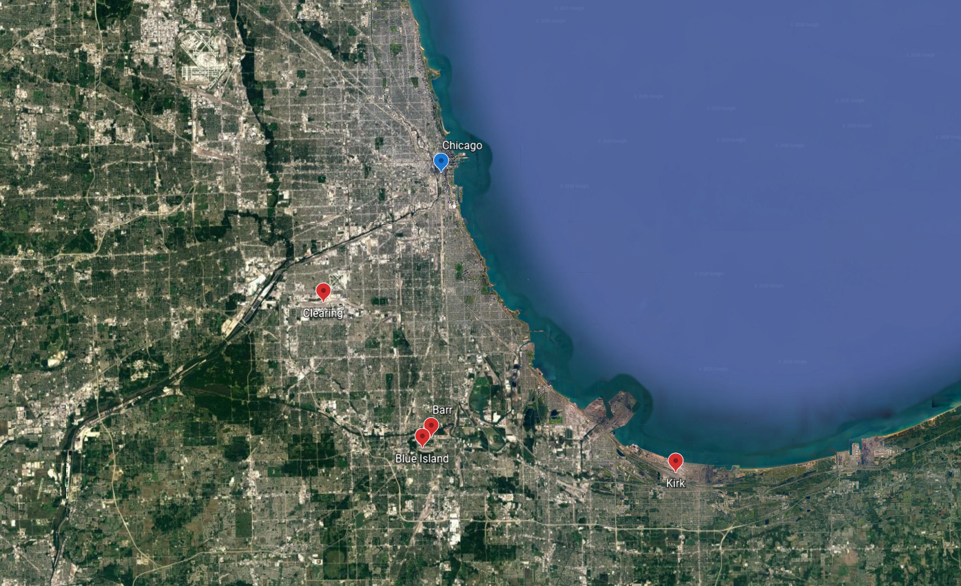 Chicago rail yards